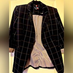 Tommy Hilfiger Women Navy Blazer Sz 2